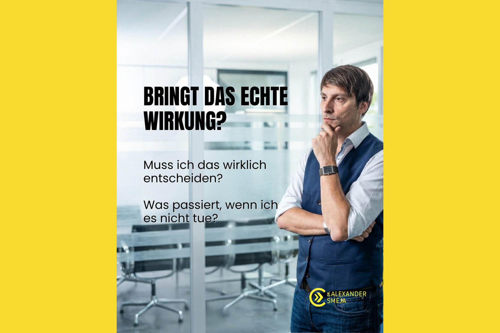 Dr. Alexander Smeja – Business Coach für Unternehmer, An Lyskirchen 14 in Köln