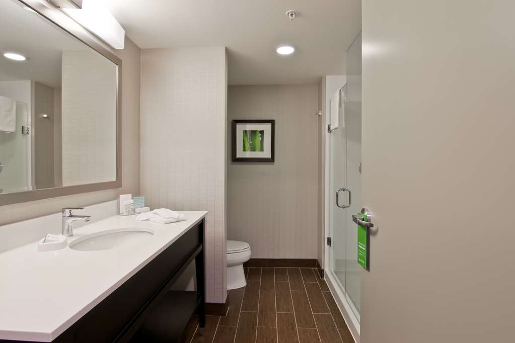 Guest room bath Hampton Inn & Suites by Hilton Toronto Markham Markham (905)752-5600