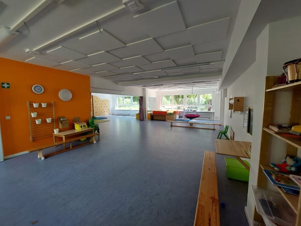 Viel Platz für Sport und Bewegung.