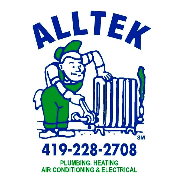 Alltek Plumbing Heating and Air Conditioning Logo