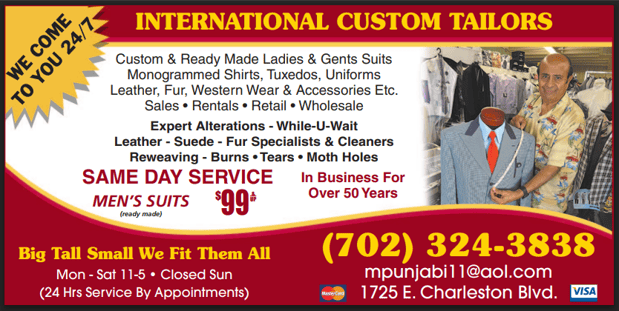 Images International Custom Tailors