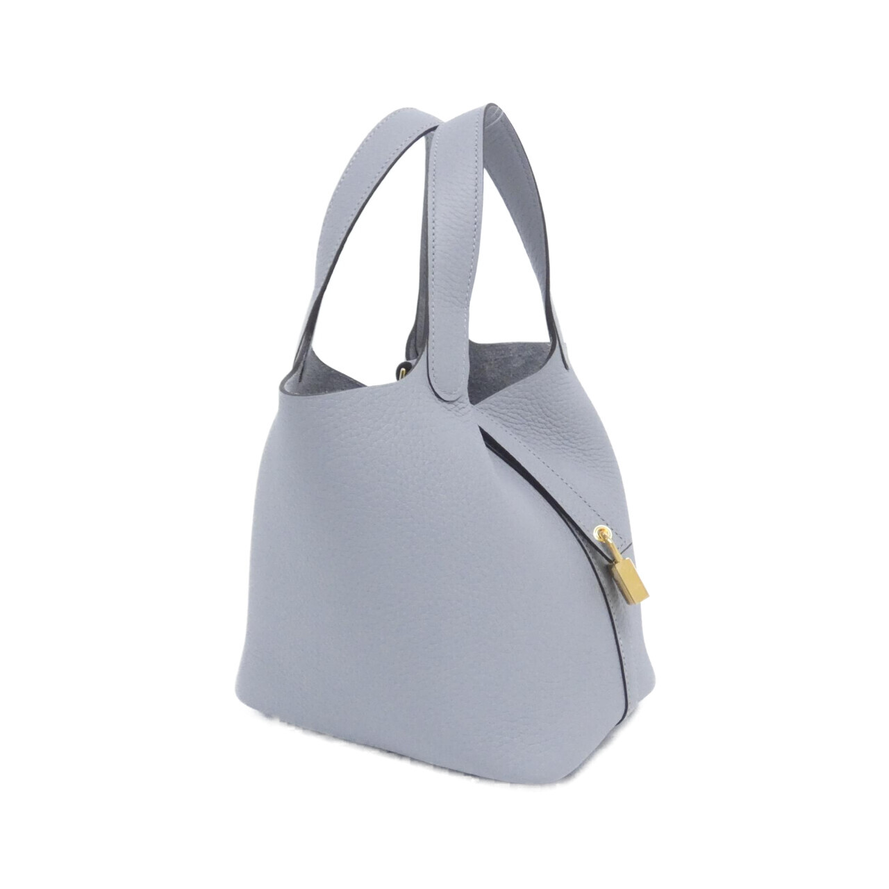 エルメス ピコタン ロック PM 056289CC トリヨンクレマンス GRIS PANTIN ゴールド金具 K刻印