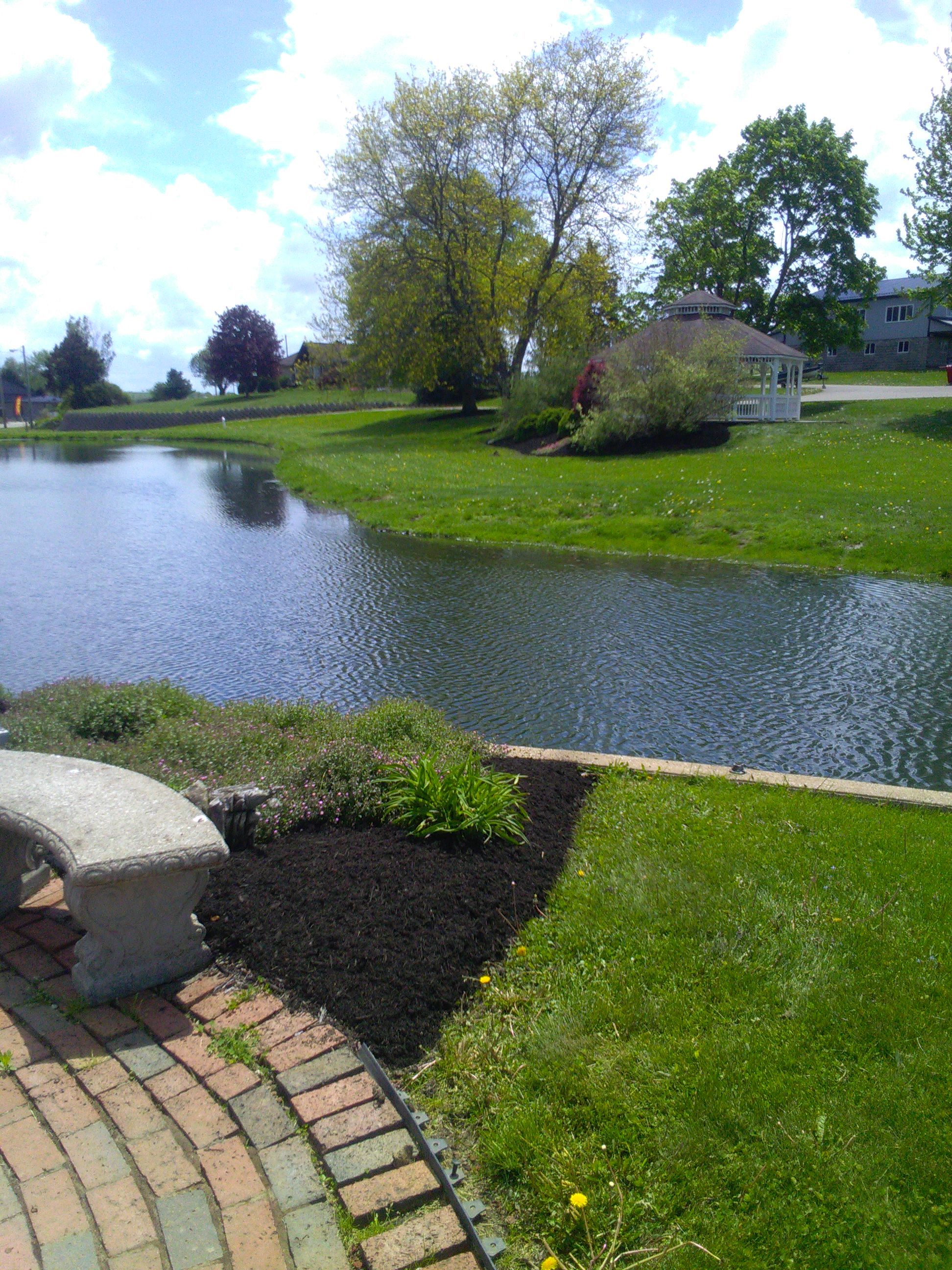Working with fellow family-owned business, Kaufman Mulch in Millersburg, allows Steven to offer a wide selection and trusted quality. He guides homeowners and business owners to select the color and shred to best complement any building.