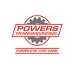 Powers Transmissions Complete Car Care Logo