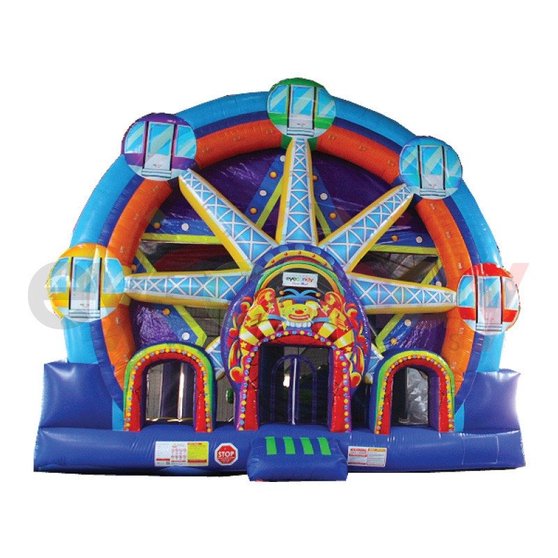 Ferris Wheel carnival rental.Bouncer and slide combo rental.Perfect for any carnival or backyard rental.
Have a giant Ferris wheel rental at your next event