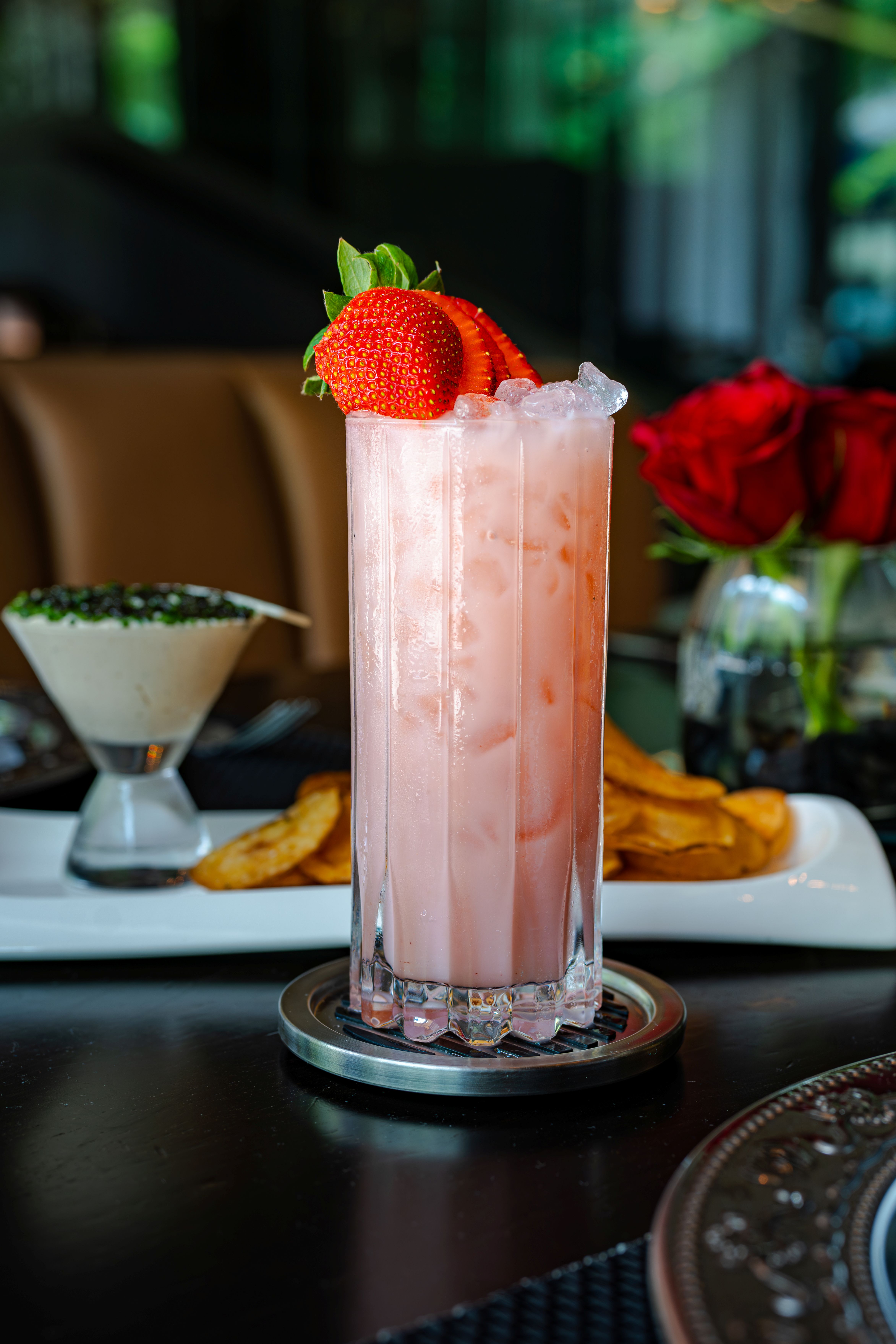 BERRY PATCH strawberry, almond, fresh lime, sparkling coconut