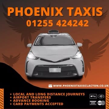 Phoenix Taxis Clacton-On-Sea 01255 424242