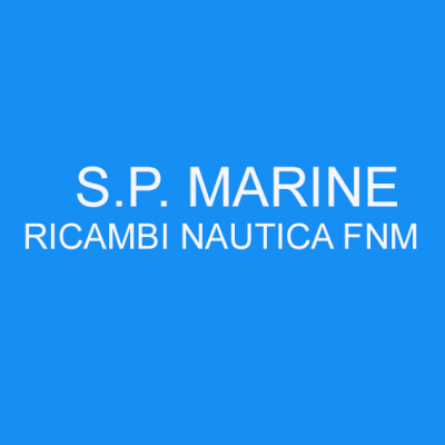 S.P. Marine Ricambi Nautici FNM Logo