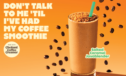 Image of limited time coffee smoothie at Tropical Smoothie Cafe.