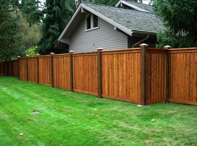 stained privacy fence by Pro-Line in Nashville