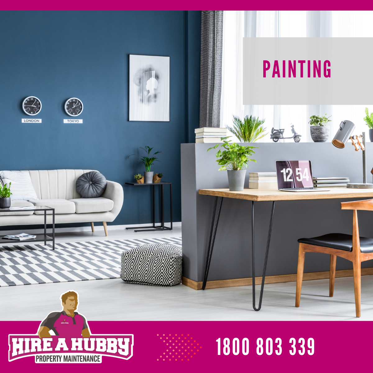 Painting Hire A Hubby Castle Hill Rouse Hill 1800 803 339