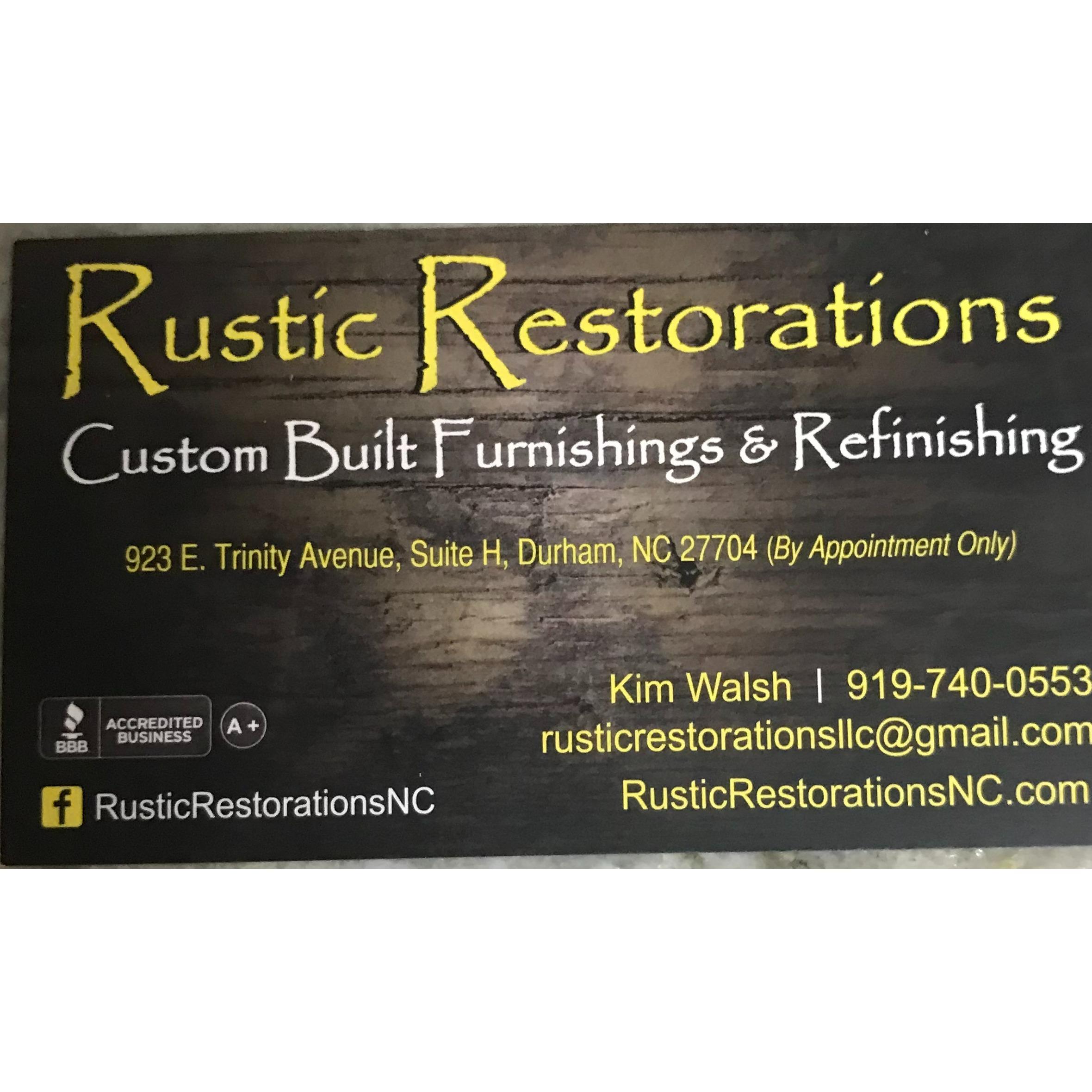 Rustic Restorations - Durham, NC - (919)740-0553 | ShowMeLocal.com