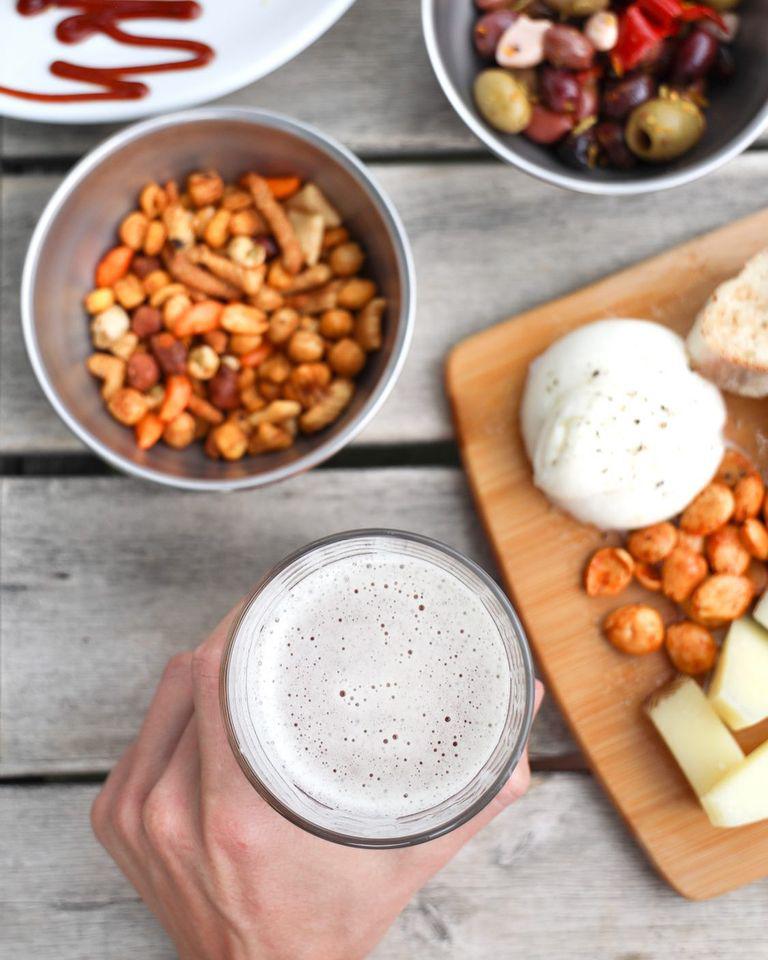 The Radiator Enjoy Sliders with a Beer and a Charcuterie board Perfect apps to share with friends