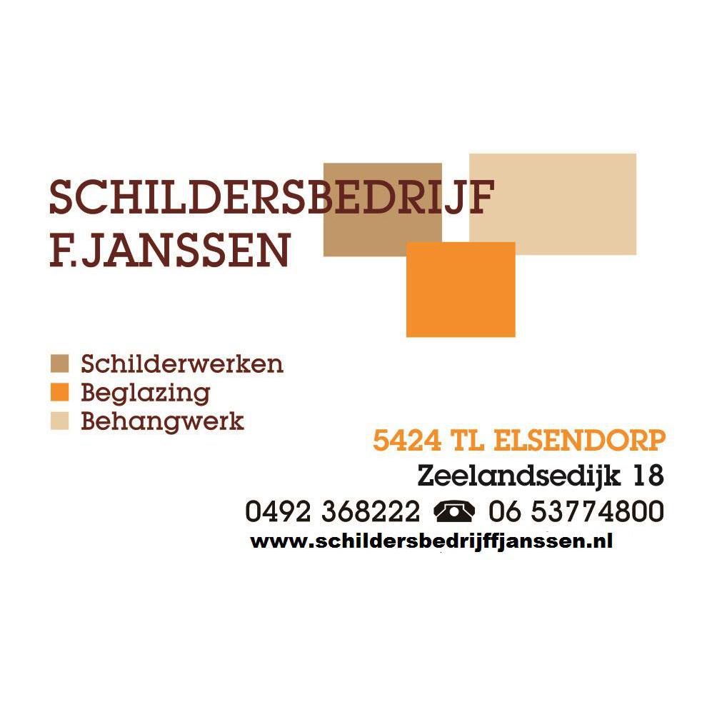 Janssen, Schildersbedrijf F Logo