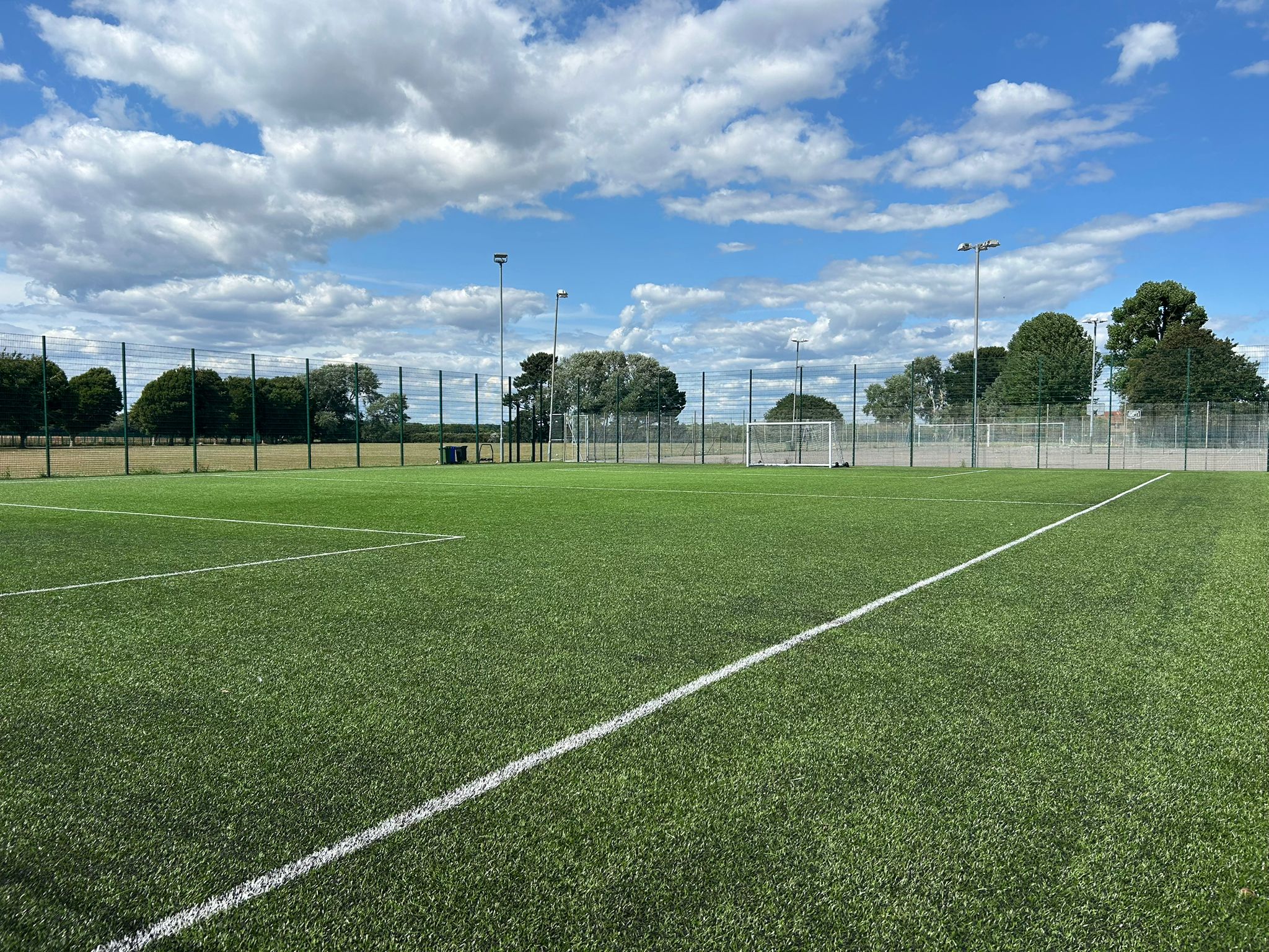 Enjoy a kick about on our all-weather astroturf pitches. Our fully-floodlit pitches are available to hire on an individual basis and for regular club bookings.