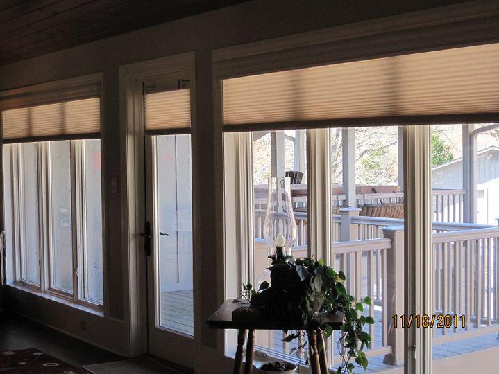 Look at how our Cellular Shades effortlessly enhance the interior of this house in Knoxville, Tennes Budget Blinds of Knoxville & Maryville Knoxville (865)588-3377
