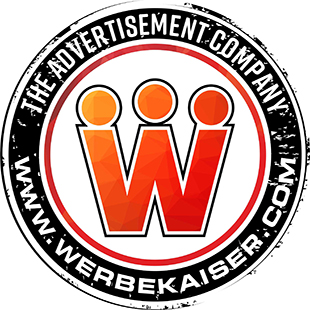 Logo Werbekaiser™ Kaiser Werbetechnik Shop