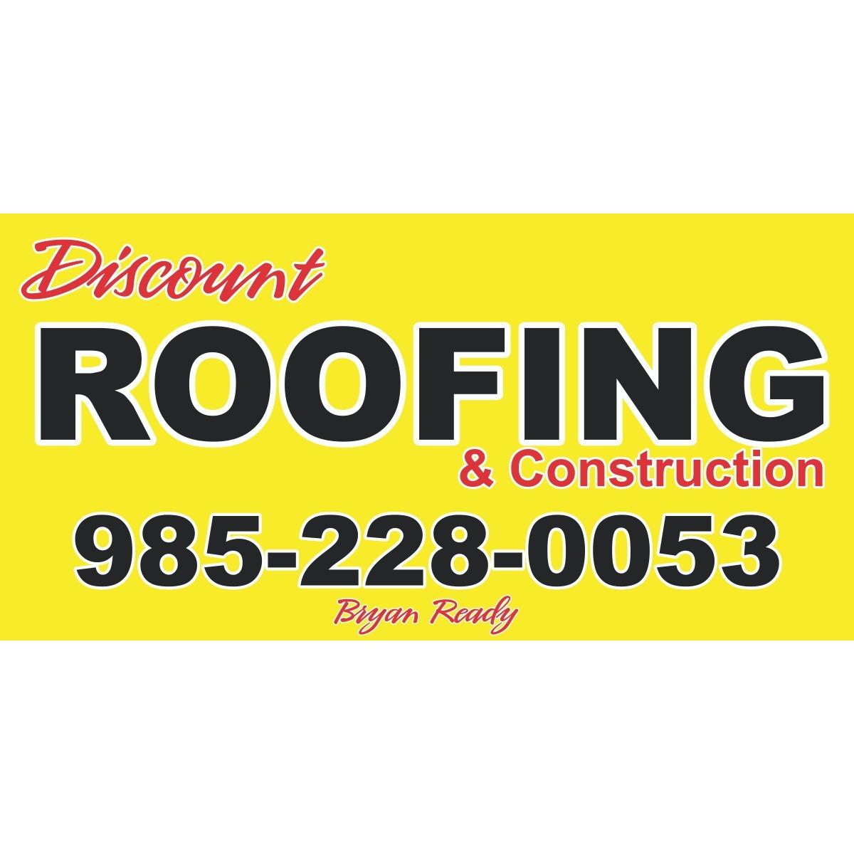 Discount Roofing & Construction Logo