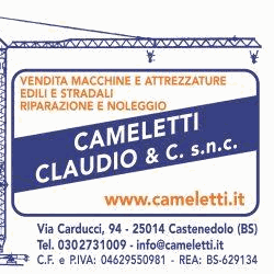 Cameletti Macchine e Attrezzature Edili - Riparazione Noleggio e Vendita Logo