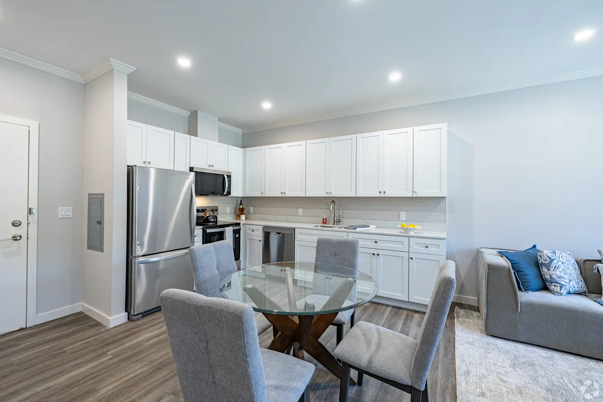 Open space living room