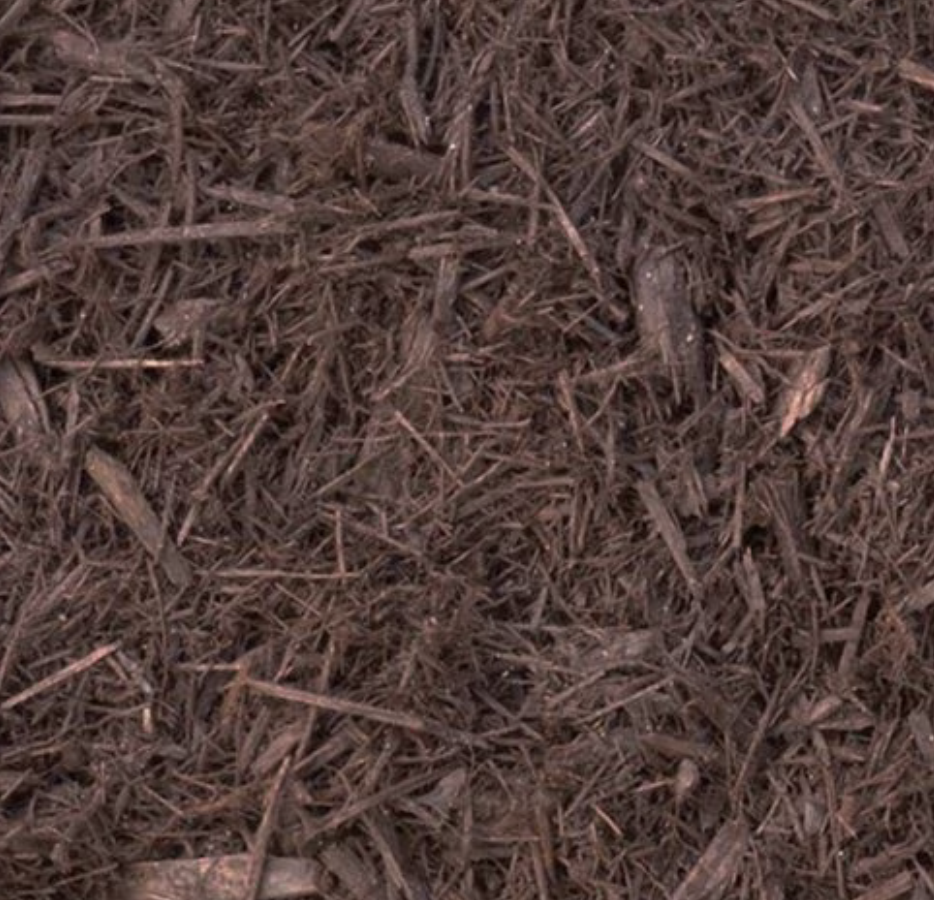 Mulch. Dyed Brown Hardwood Bark Mulch Bulk (per cu. yd.).
Made from all-natural bark. Ensures safe use, prevents weed growth, retains soil moisture, and controls erosion.
Dyed with a long-lasting brown color for prolonged use. The Bark Mulch is made from all-natural bark. The organic mulch ensures safe use, prevents weed growth, retains soil moisture, and controls erosion. It regulates soil temperature, reduces runoff, and is easy to lay. The mulch is dyed with a long-lasting brown color for prolonged use.