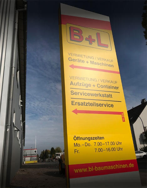 Behrens + Lüneburger Baumaschinen (GmbH & Co.) KG in Barsbüttel - Logo