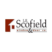 L E Scofield Window & Door Co. Logo