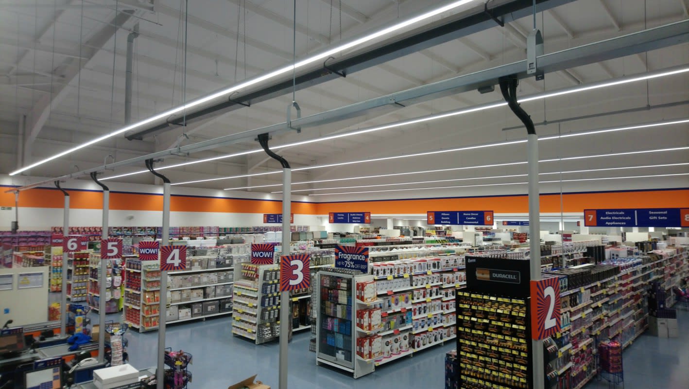 A first glimpse at B&M's new Edinburgh store, located on Straiton Retail Park.