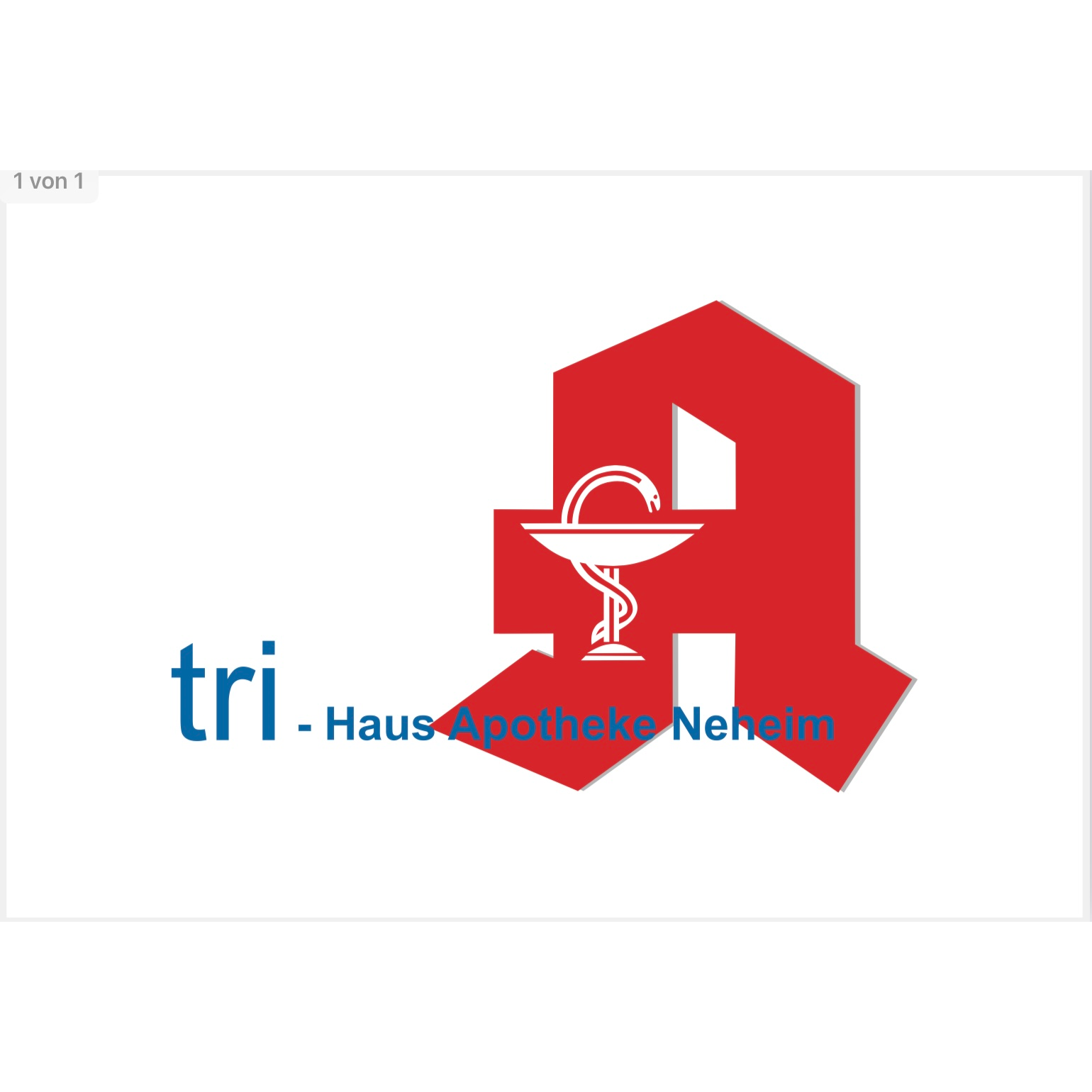 Logo Logo der tri-Haus Apotheke