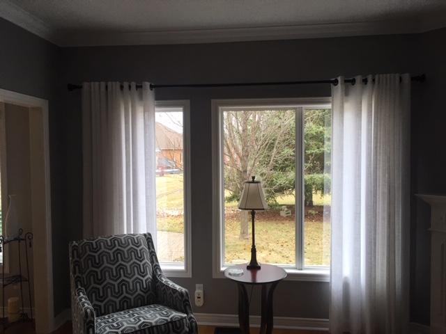 Grommet Style Drapes Budget Blinds of Port Perry Blackstock (905)213-2583