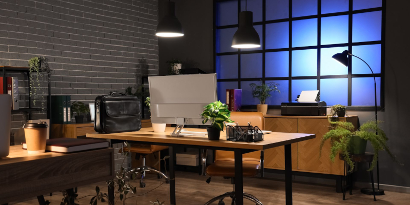 Having a dedicated office space that promotes organization and focus is key to getting through the workday.
