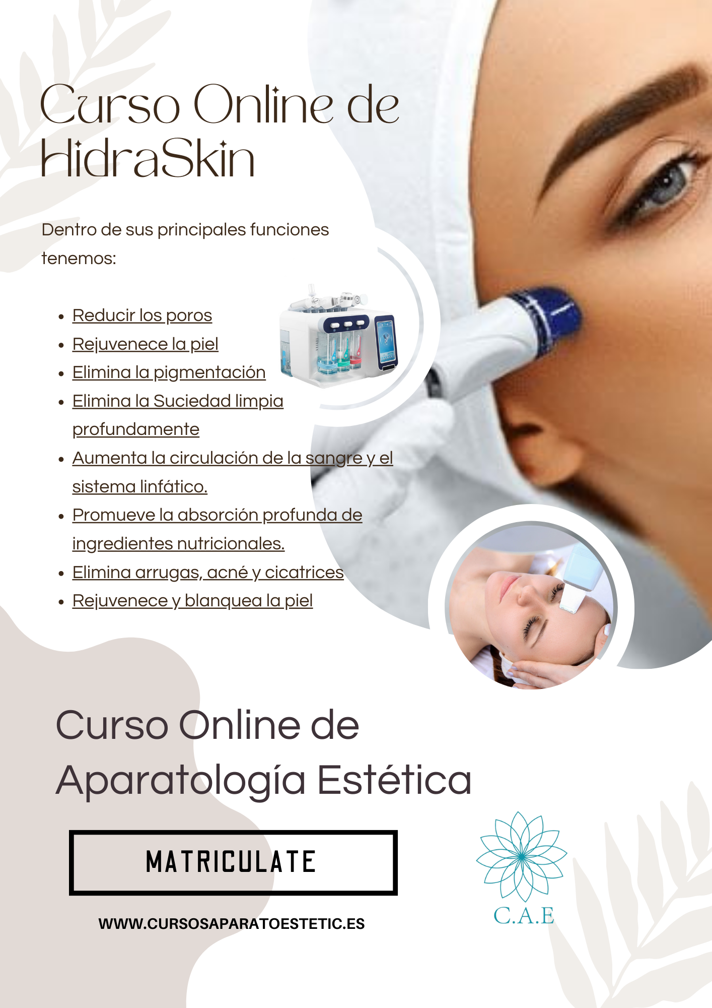 Images Cursos Online de Aparatología Estética (CAE)