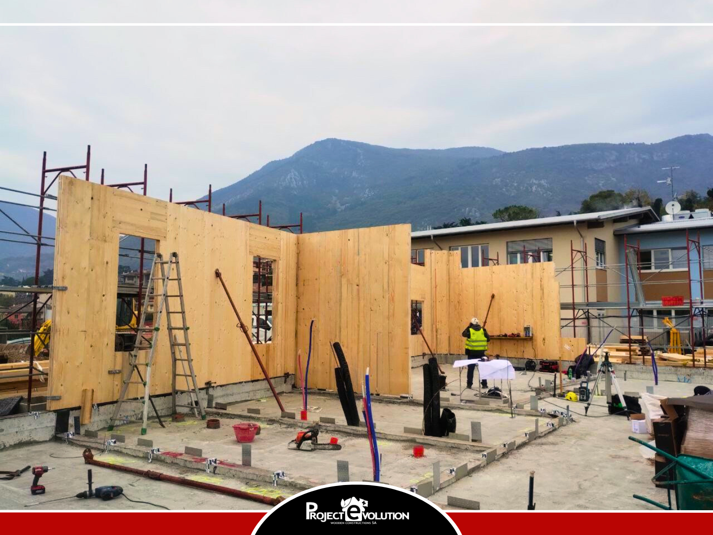 Bilder Project Evolution SA - Case in Legno Svizzera