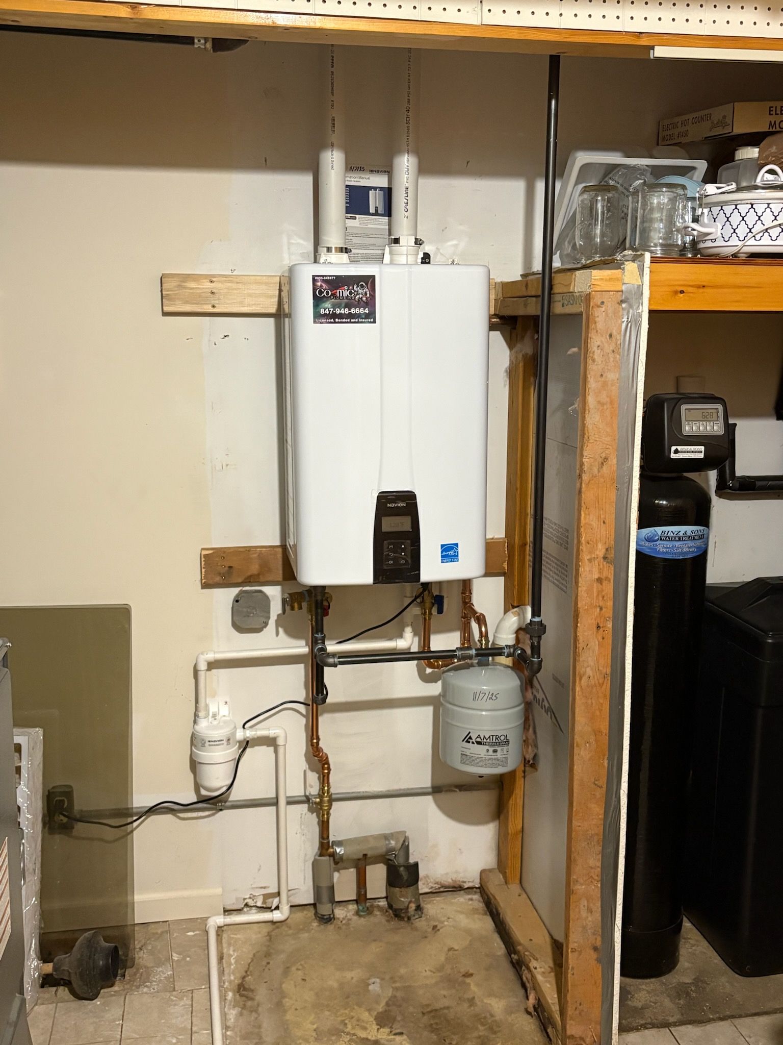 Cosmic Plumbing Image