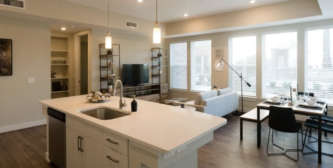 kitchen & Living Area