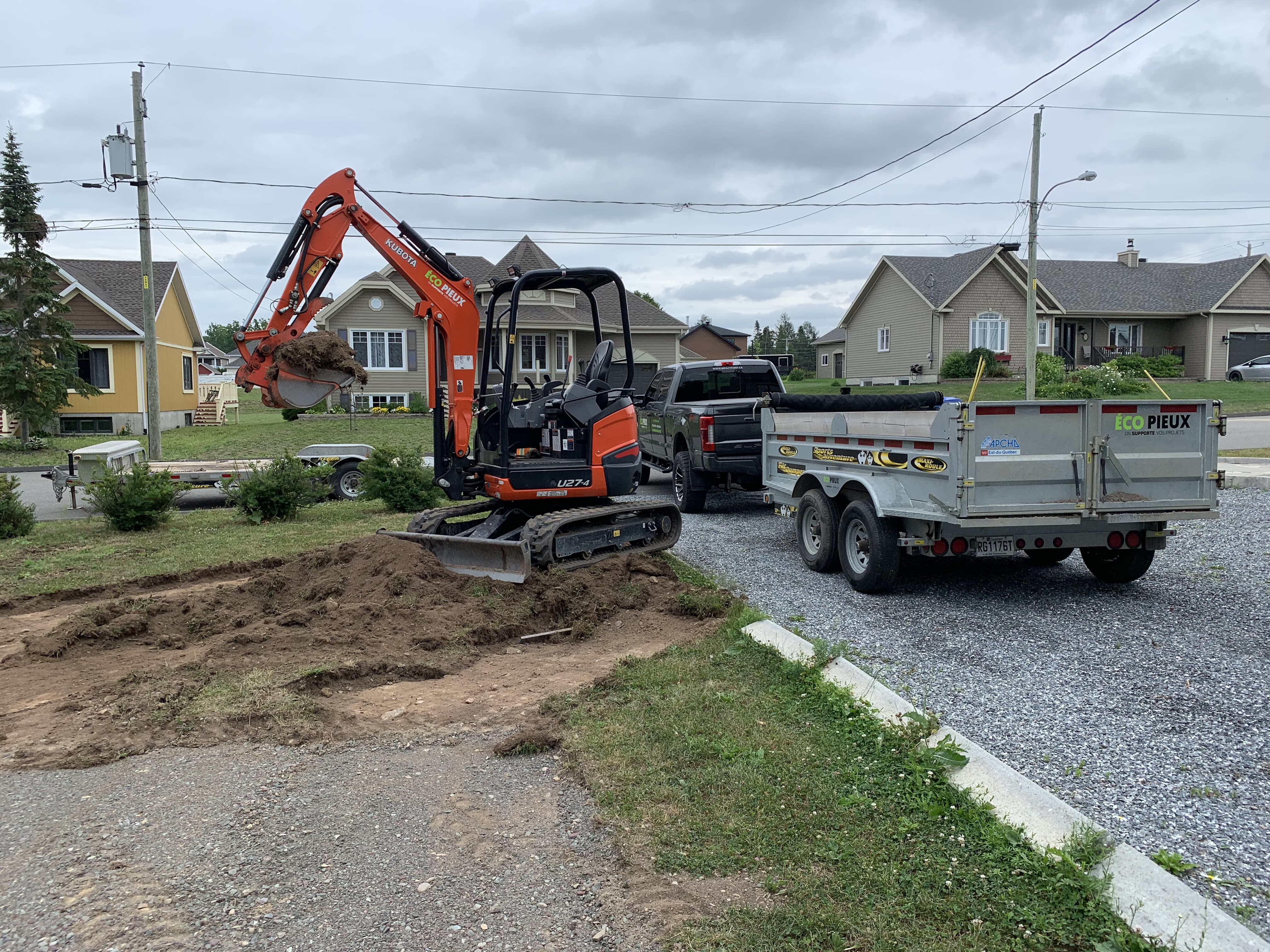 Images Pieux vissés Éco Pieux Bas St-Laurent
