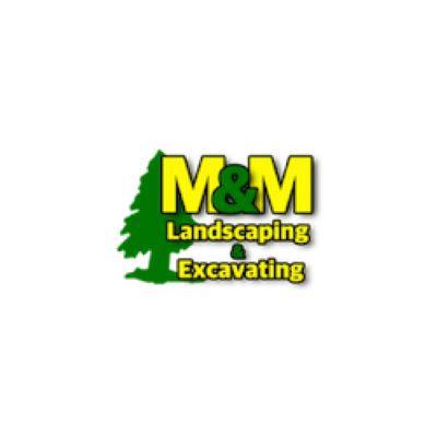 M & M Landscaping & Excavating Logo