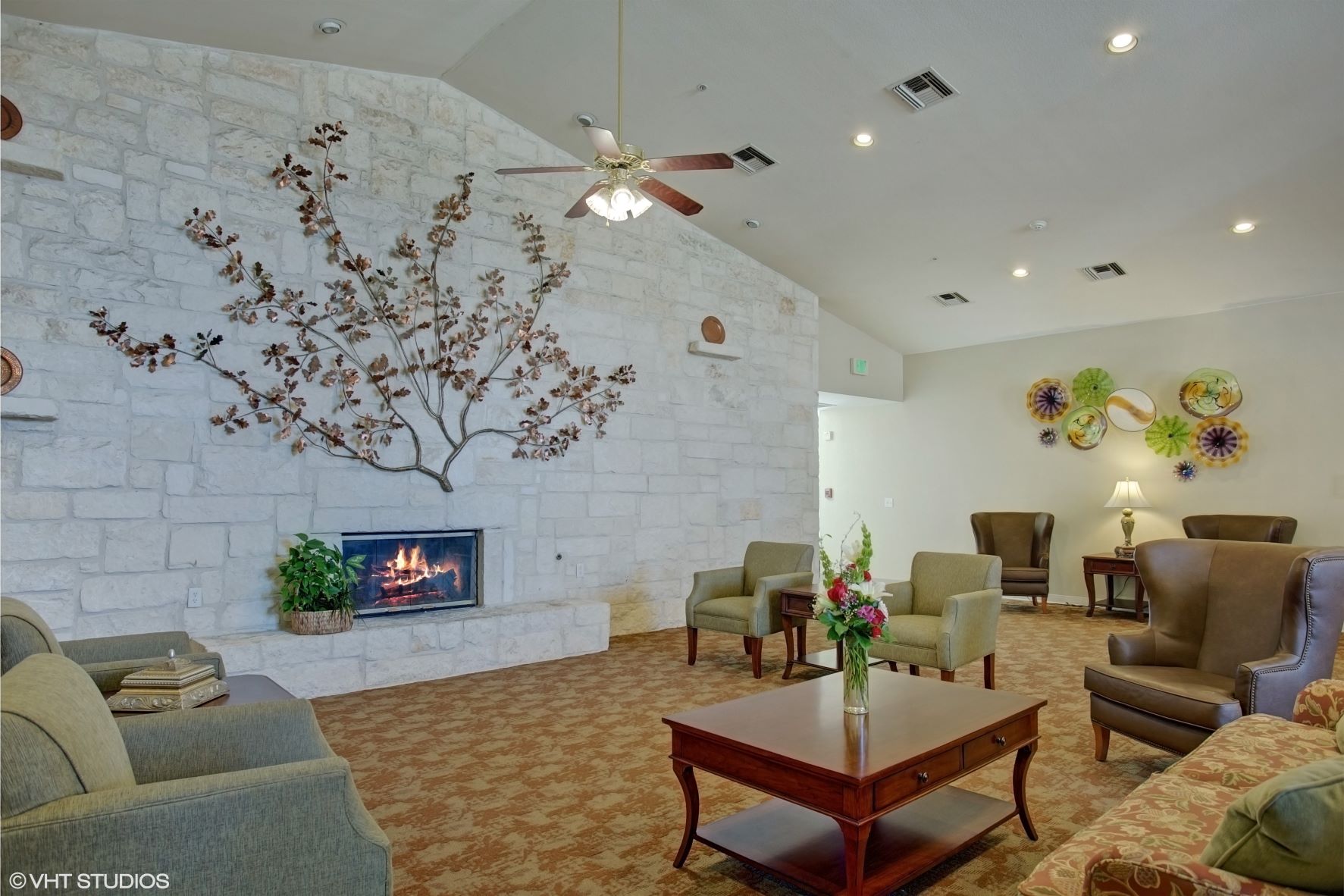Gateway Villas and Gateway Gardens boasts a spacious common area for our seniors!