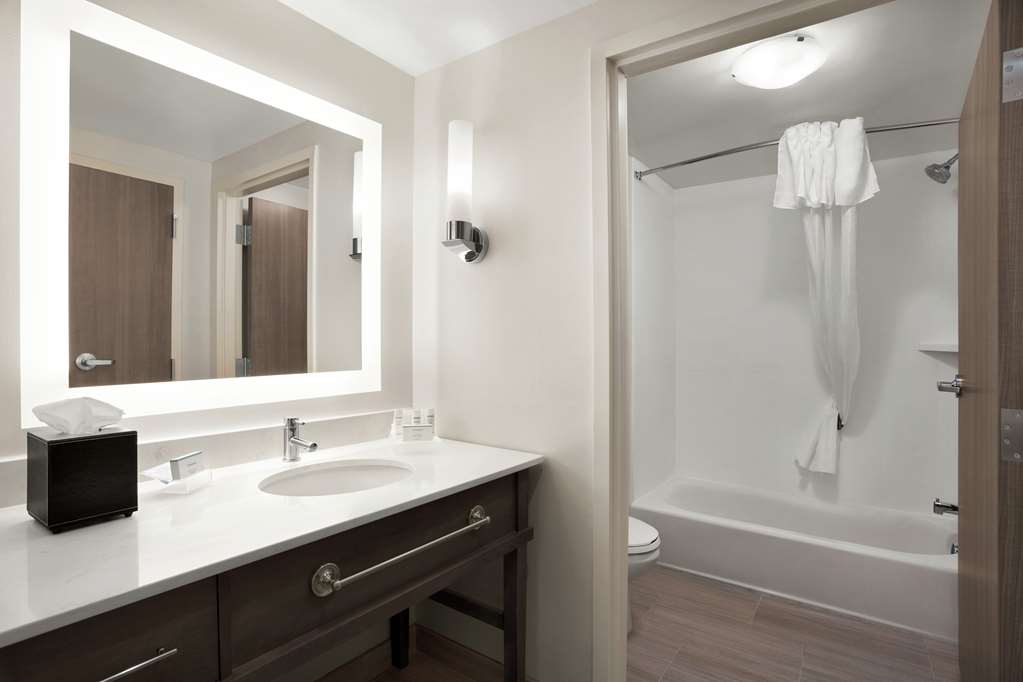 Guest room bath Homewood Suites by Hilton Florence Florence (843)407-1600