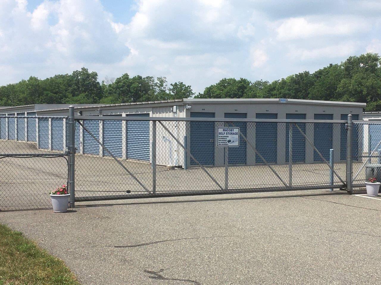 Macoby Self Storage - Gated Entrance to Storage Facility