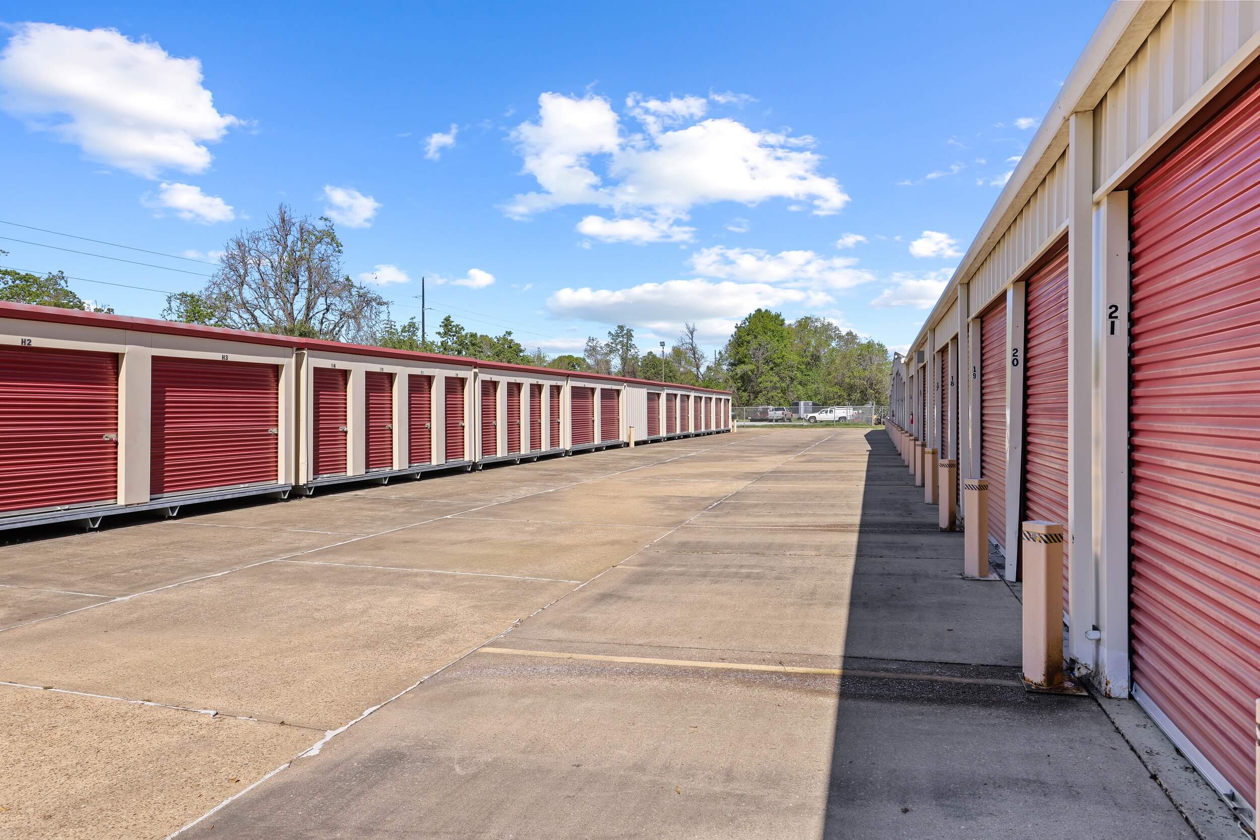 Drive-up Storage Units