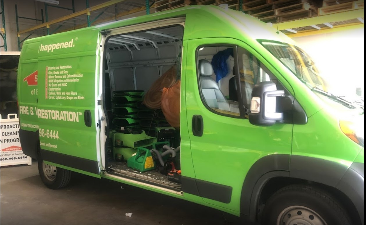 SERVPRO of Balch Springs' work van ready to go out today!