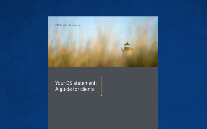 DS statement guide.