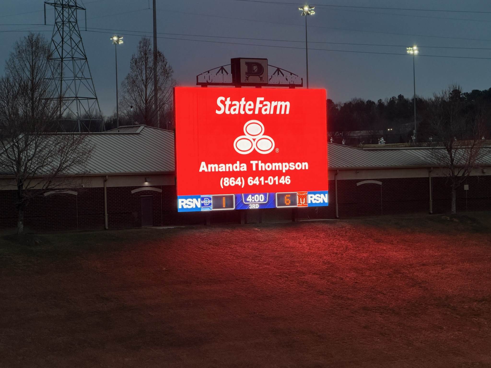 We love supporting our local teams! Look for us on the scoreboard and know that we are here to support you too. Reach out to talk about your auto, home, or life coverage needs today.