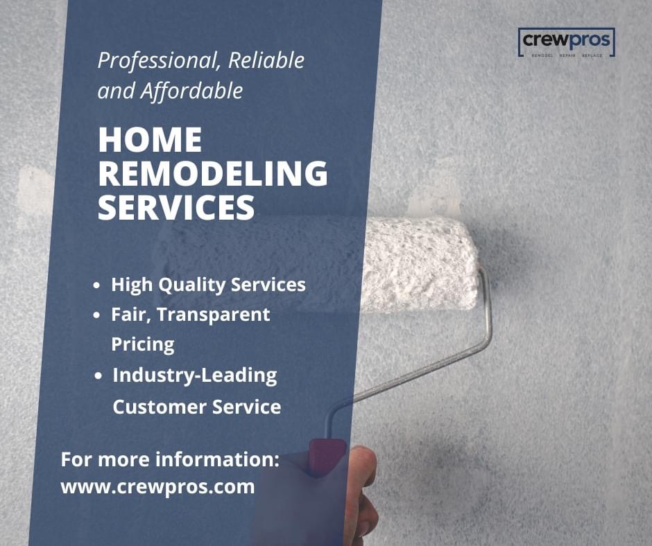 Upgrade your home with CrewPros Nashville Home Services & Remodeling! CrewPros Nashville Home Services and Remodeling offers top-notch living space transformations, from painting your home to kitchen or bathroom remodeling or garage conversions. Our skilled team handles everything in your remodel, from plumbing and electrical to flooring. Let us help you create a home you’ll love!