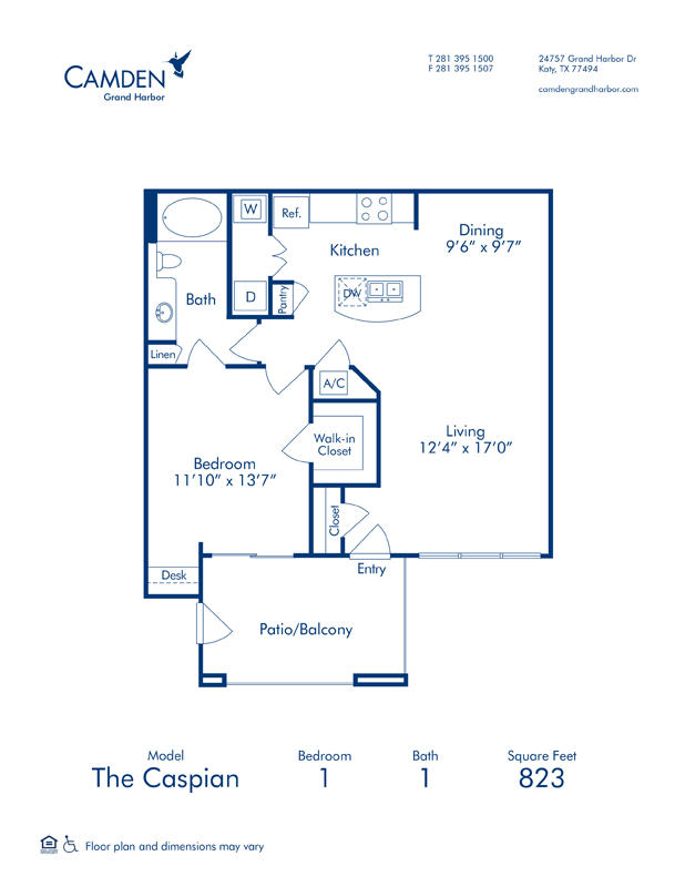 Camden Grand Harbor Apartments Photo