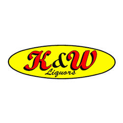 K & W Liquors Logo