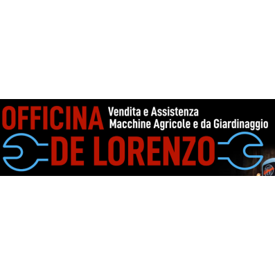 Officina De Lorenzo Vendita e assistenza macchina agricole e da giardino Logo