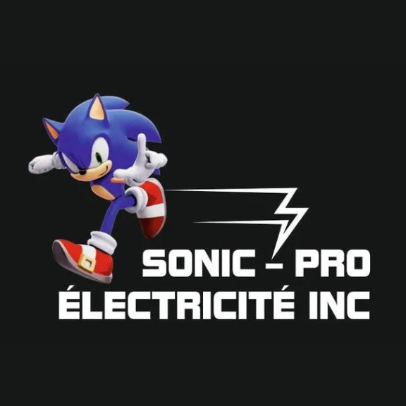 Sonic-pro électricité inc. Logo