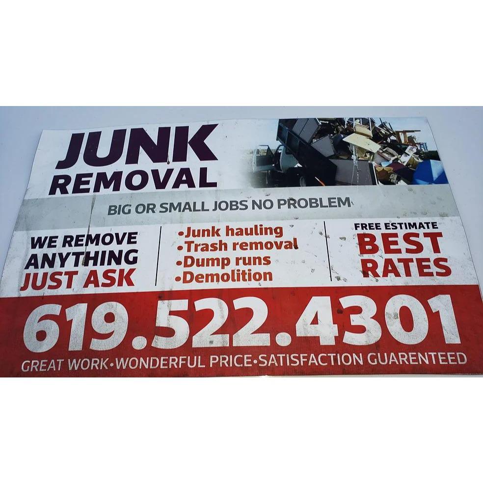 JJ JUNK REMOVAL &amp; DEMO Logo